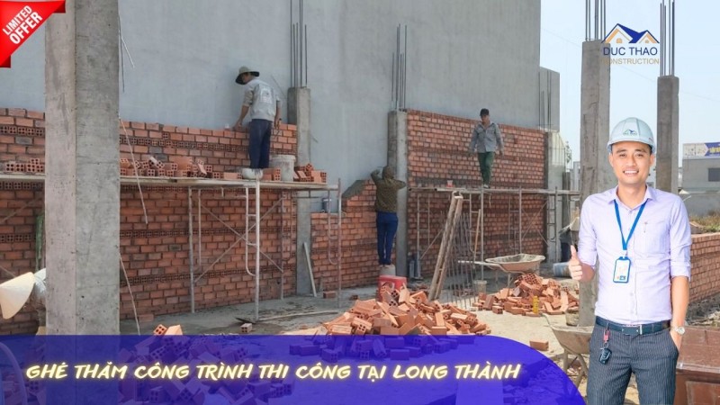 Công Trình Xây Nhà Trọn Gói Tại [ Long Thành , Đồng Nai ] Nhà Đẹp Đức Thảo